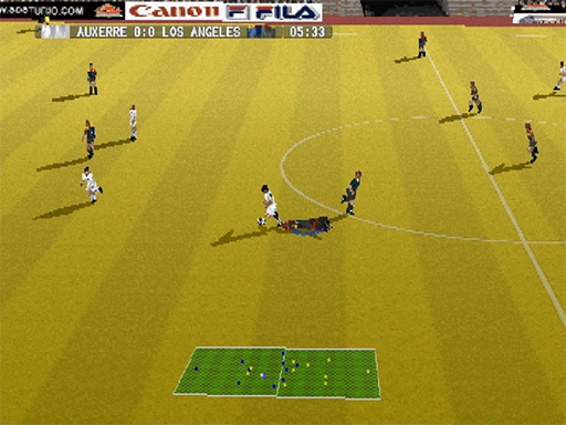 World League Soccer 98 screenshot 3 for Sega Saturn